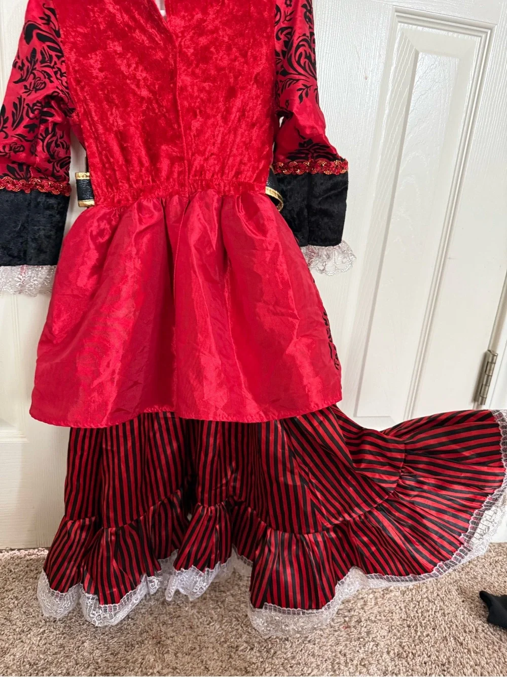 Teetot & Co Girls Victorian Vampire Costume Size 3-4